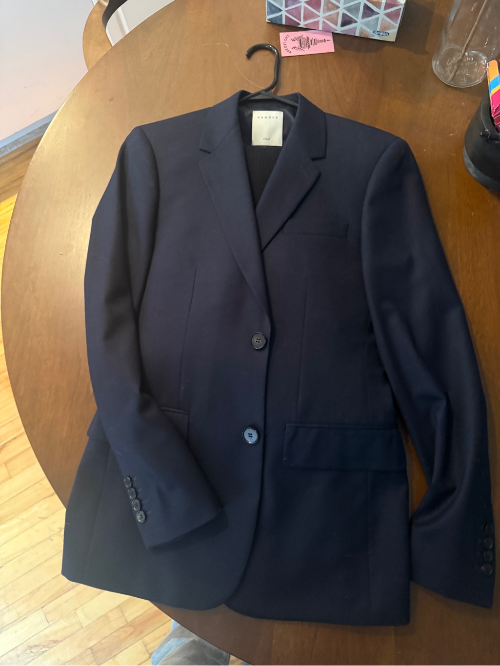 Sandro Paris - Navy Blue Blazer